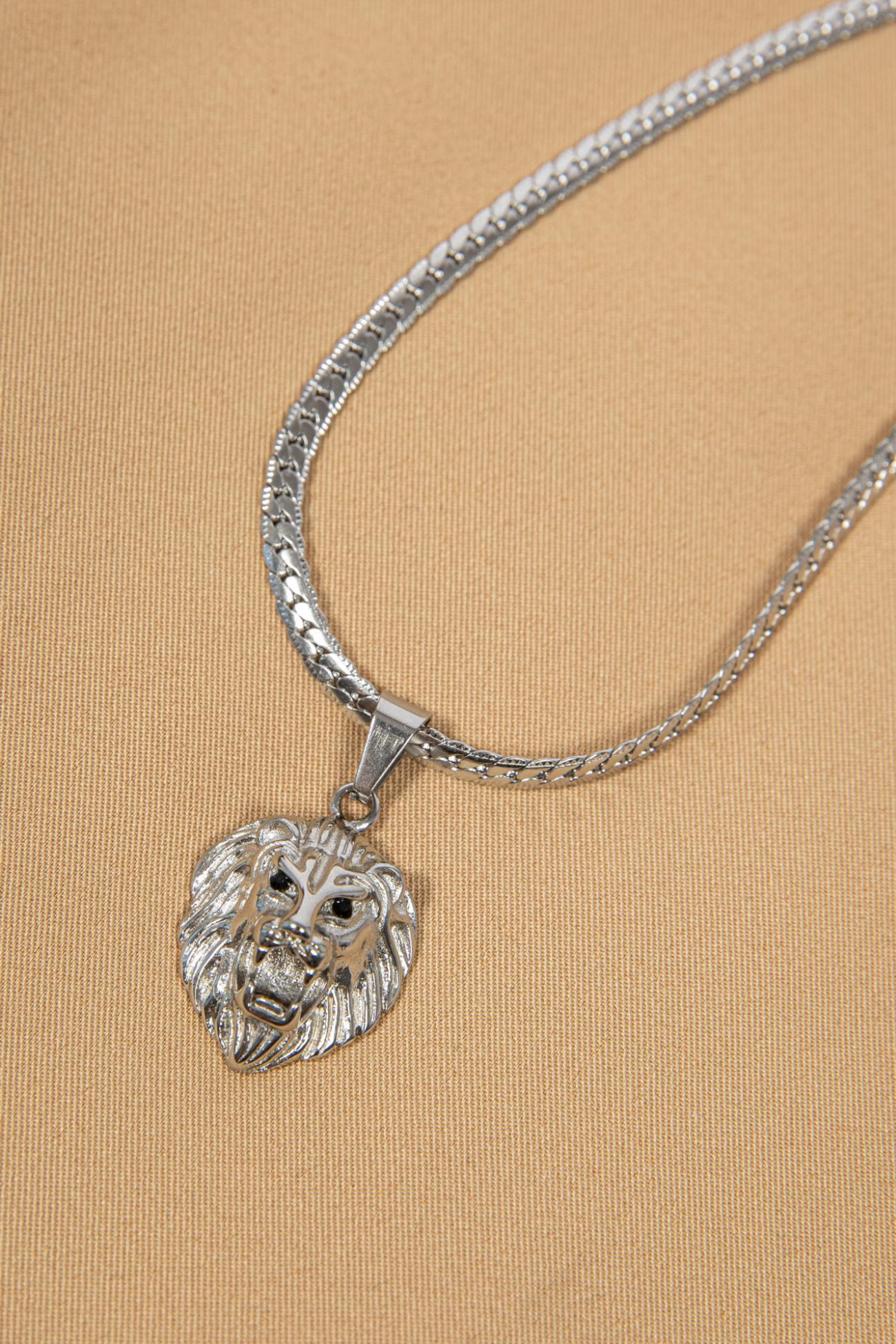 Leo Necklace - Silver-thumbmail-6