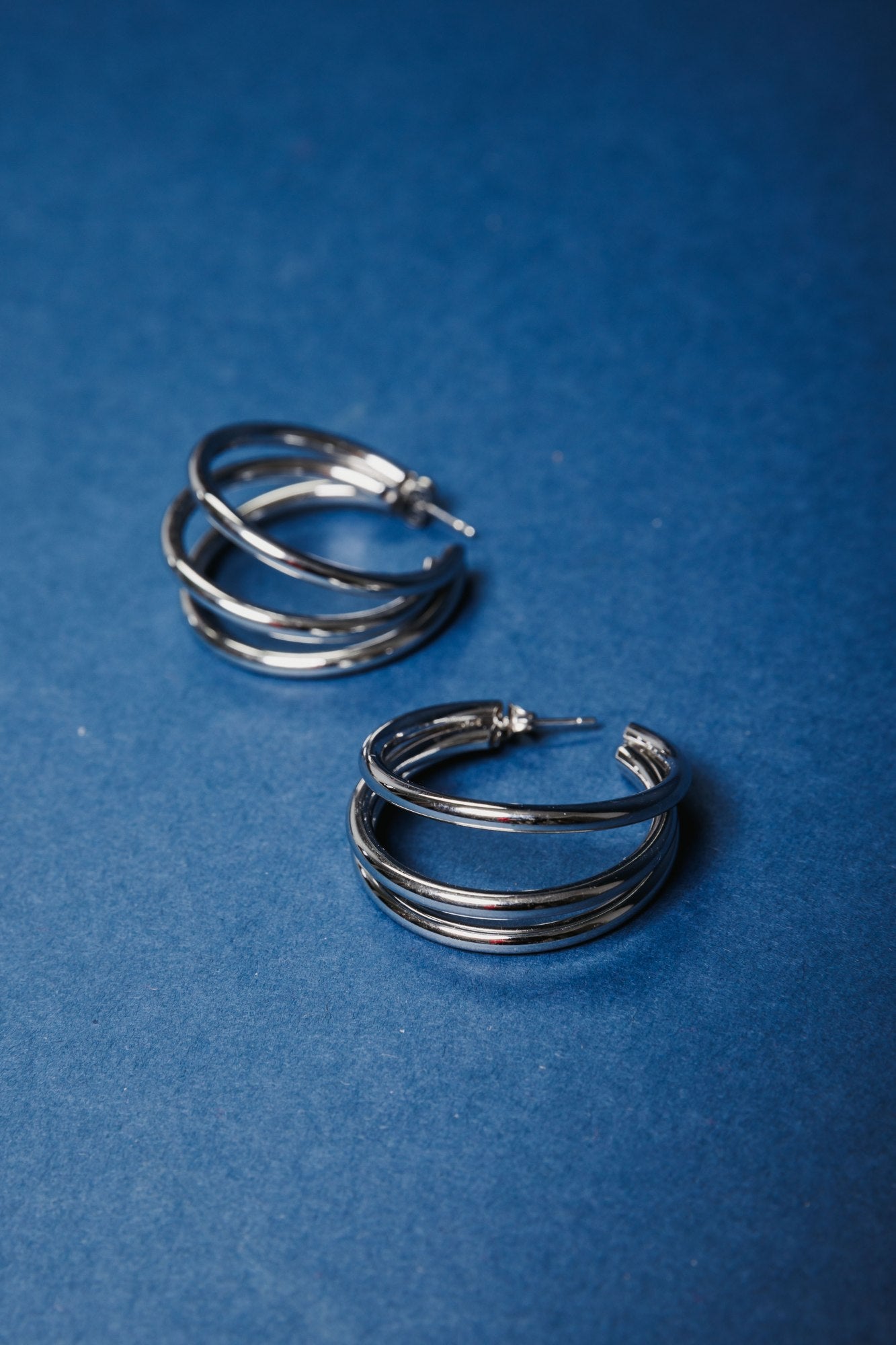Enzina Earrings - Ασημί