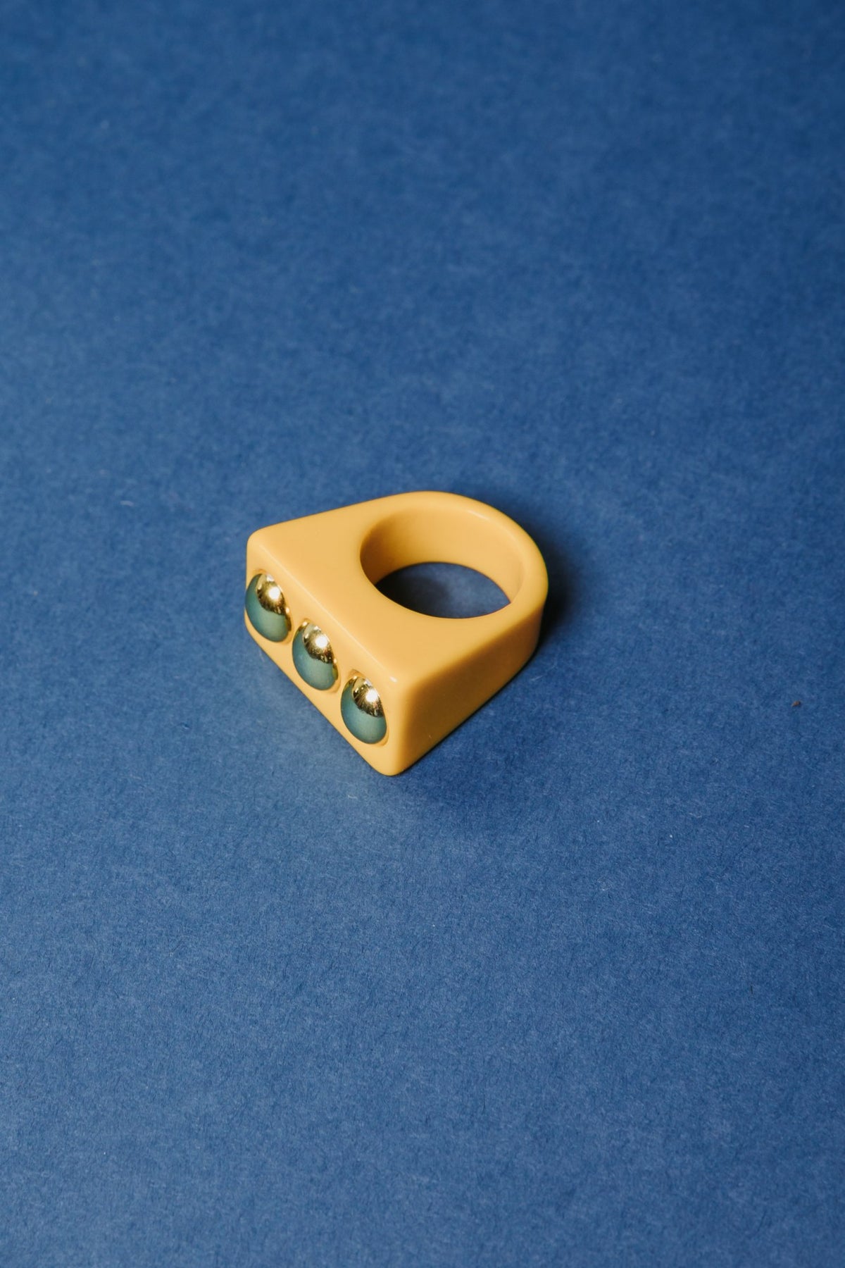 Molly Ring - Κίτρινο-thumbmail-2
