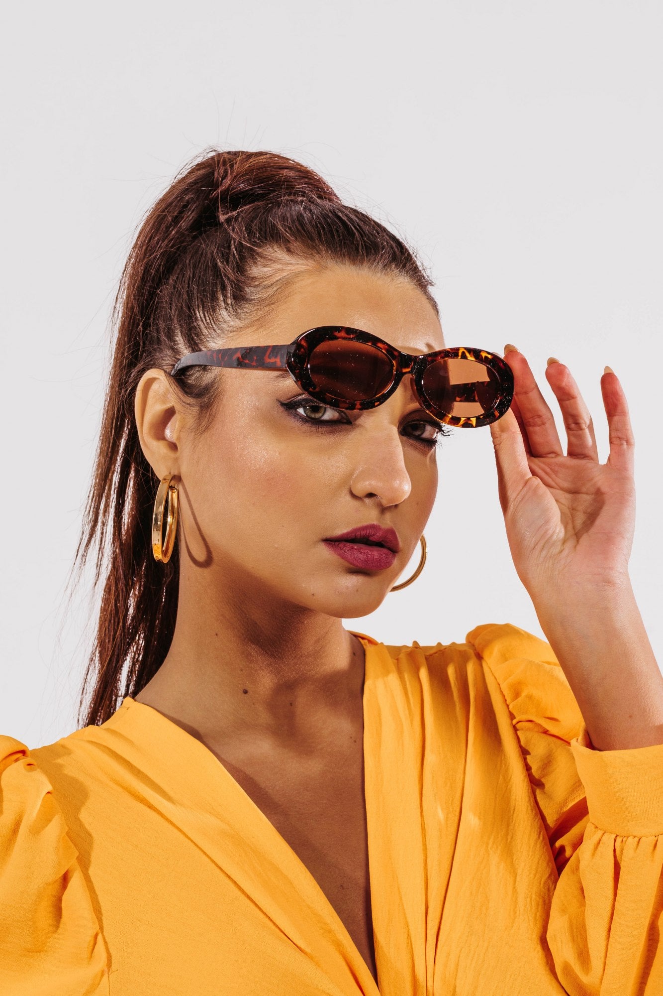 Elzan Sunglasses - Καφέ-thumbmail-2