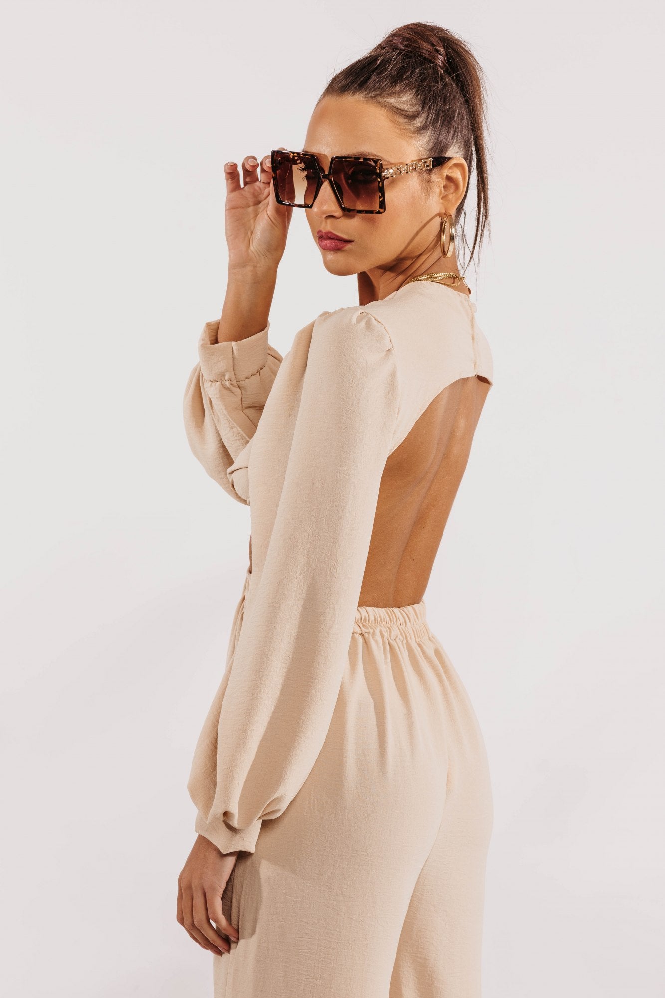 Aiden Sunglasses - Καφέ-thumbmail-2