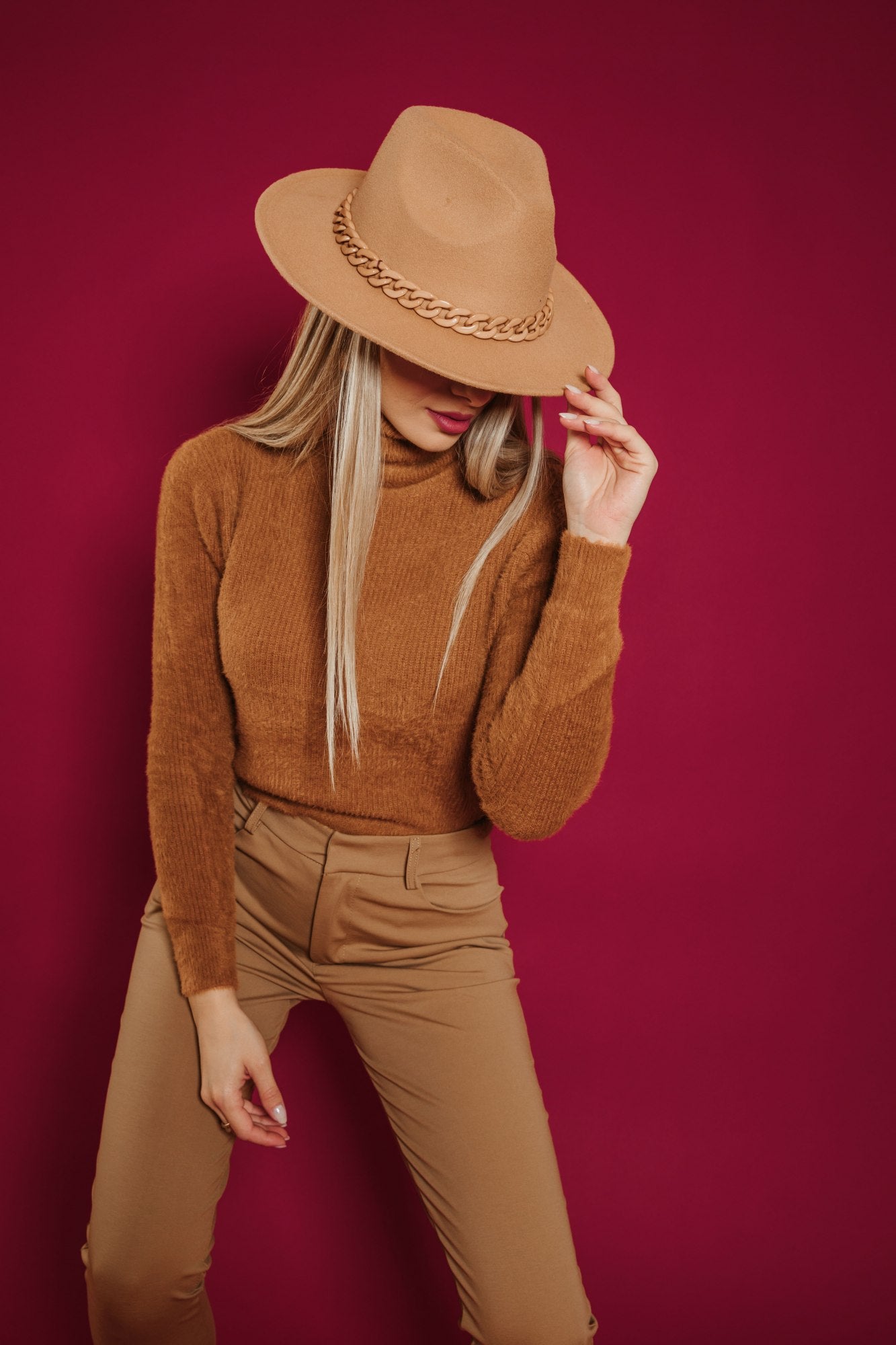 Freya Hat - Μπεζ-thumbmail-3