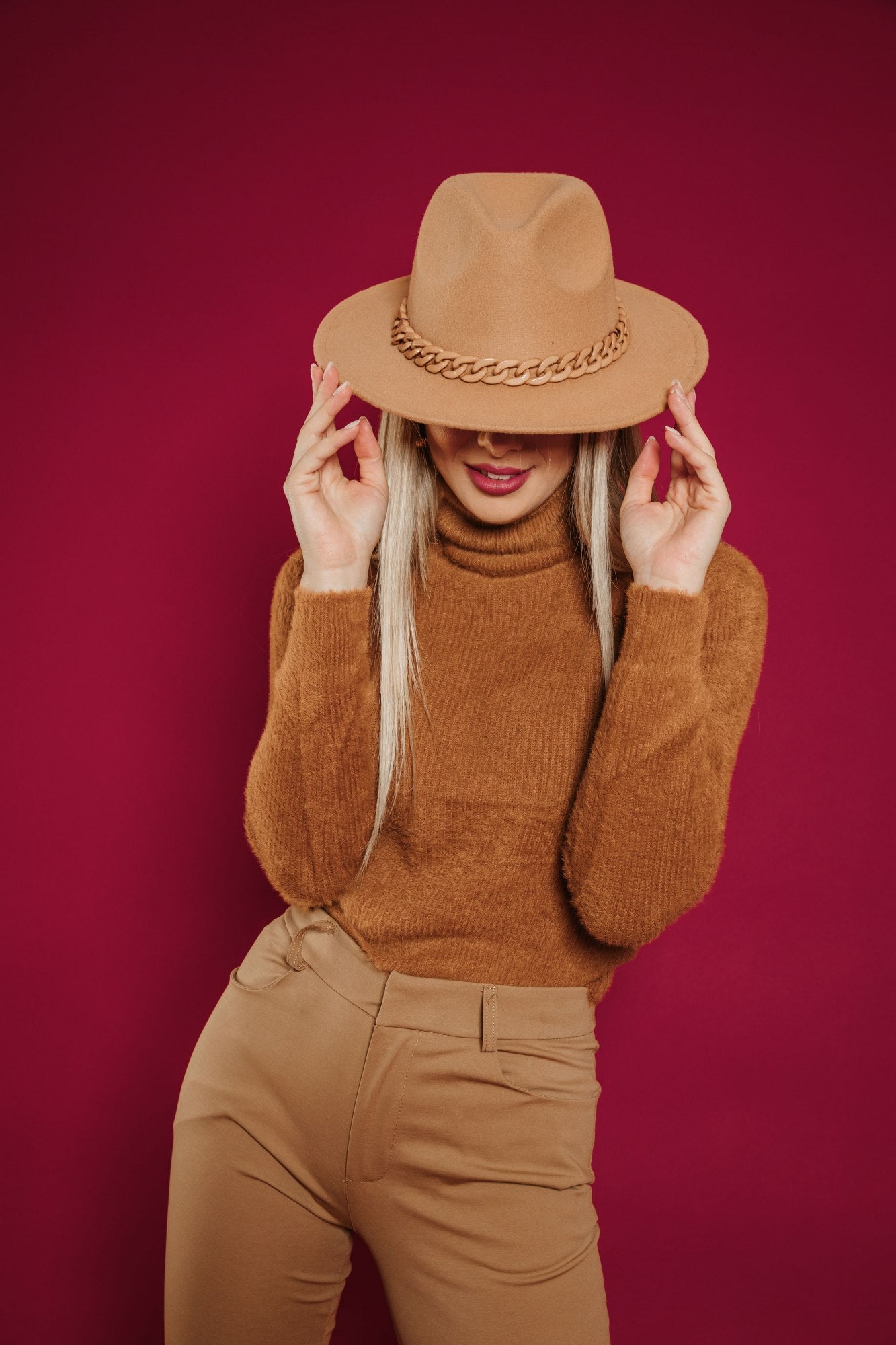 Freya Hat - Μπεζ-thumbmail-2